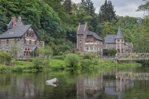 Treseburg in het Bodetal