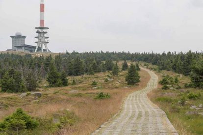 Der Brocken - Wetterstation auf dem Gipfel